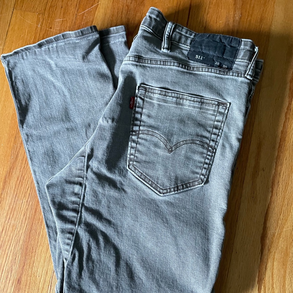 Men’s Levi’s Grey Jeans - 38 x 30